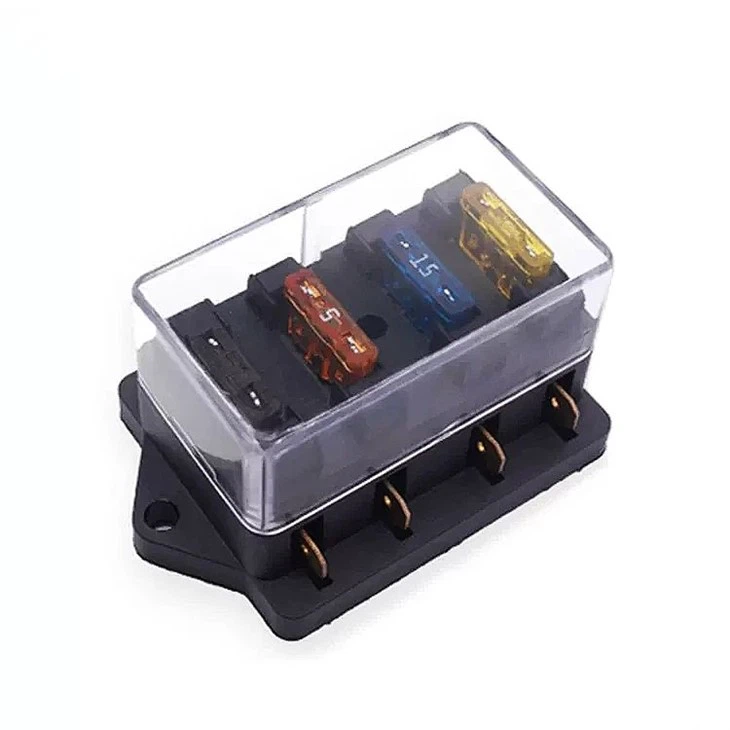 automotive_fuse_box_4_way_blade_fuse_holder